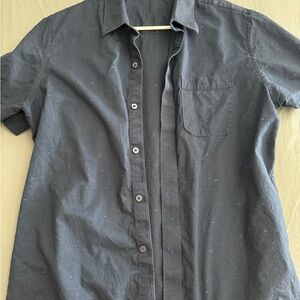 Travis Mathew navy w white button down